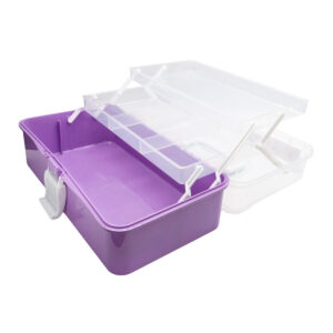 Caja Organizadora Grande Con Bandeja Interna